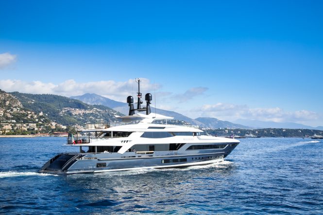 55m luxury yacht Severin°s - Photo © Baglietto