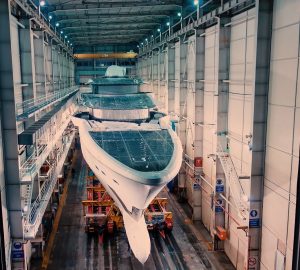 Video: Turquoise Yachts transfers 74-metre Vallicelli superyacht project NB66
