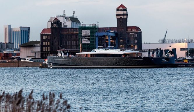 81m Sea Eagle launched at Royal Huisman Amsterdam - Photo © Royal Huisman