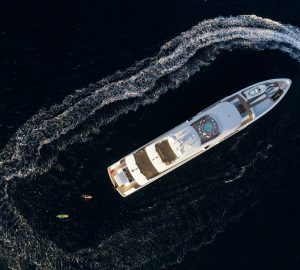 55m LAURENTIA Offering Exceptional Yacht Charter Rate Reduction in the Caribs