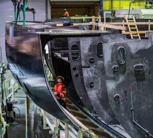 Baltic 146 Custom taking shape in Bosund with delivery scheduled for summer 2021