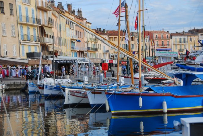 Boats in Saint Tropez, France