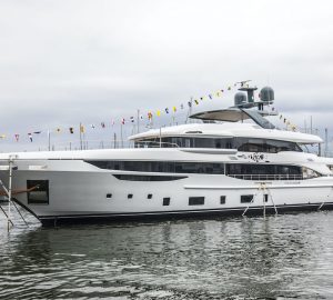 44m Motor yacht Benetti Diamond 145 INK launched in Italy