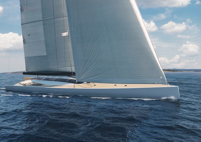 Philippe Briand sailing yacht concept SY200