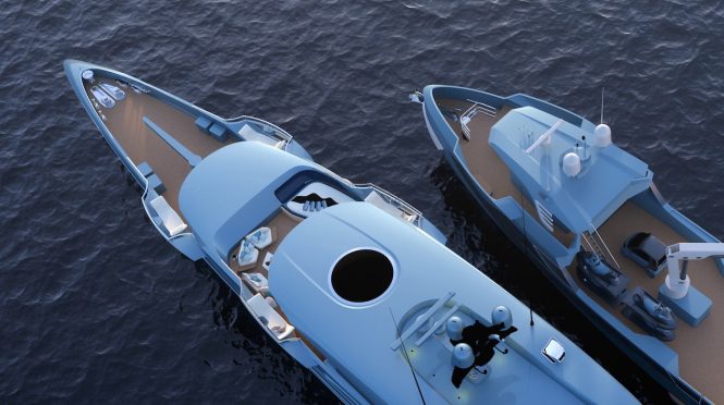 Preview rendering - PHI and shadow vessel by Cor D Rover