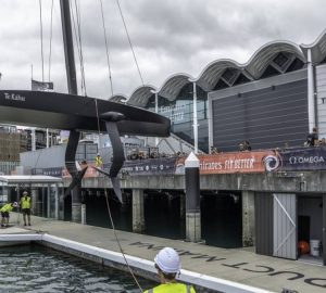 America's Cup - Emirates Team New Zealand reveal Te Kāhu test boat