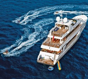 47m charter yacht ONE MORE TOY offering fantastic rate reduction in Caribs, Bahamas and New England