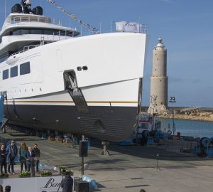 70m Benetti superyacht FB273 launched in Italy