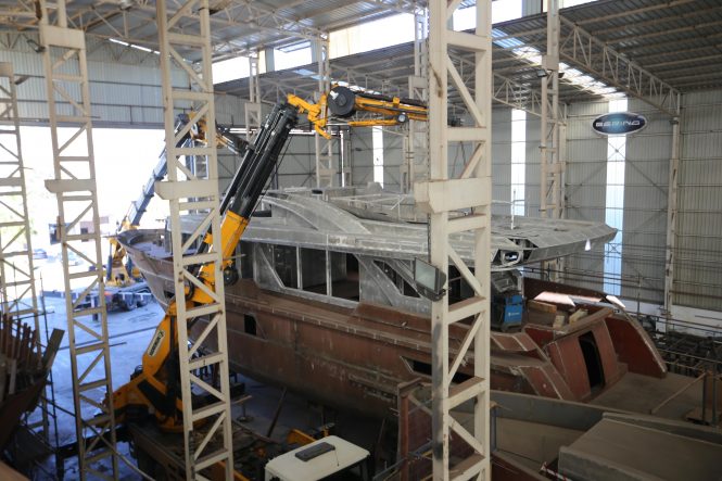 Bering 92 in the shed