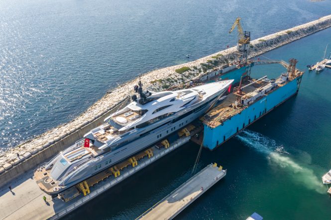Bilgin 263-I mega yacht TATIANA to hit water