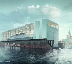 Blohm and Voss Dock 10 to become a covered dock at Port Hamburg