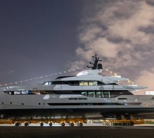 50m Luxury superyacht LEL launched at Rossinavi