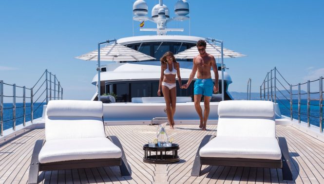 Luxurious vacations on board charter yacht 11.11 by Benetti