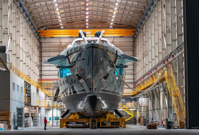 Motor yacht TATIANA to be launched