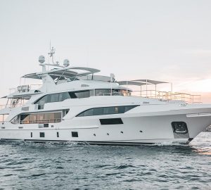 40m Benetti yacht WABASH new to Caribbean charter market