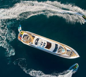 Striking 33m Adriatic charter yacht QUANTUM unveils new photos