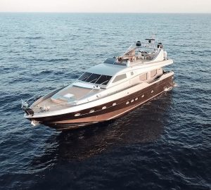 Luxury charter yacht Johnny Handsome available now in Greece and Turkey