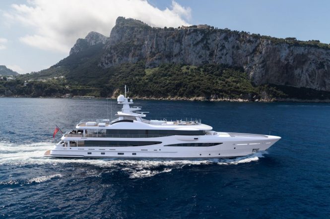 Amels 180 luxury yacht - sistership to GALENE