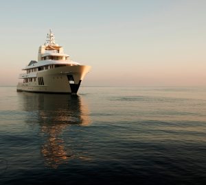 Beautiful luxury yacht E&E relocating to the Croatia charter grounds