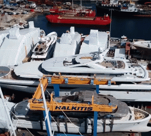 94.6m Charter mega yacht O'PARI launched at Golden Yachts