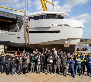 Lynx Yachts announced the launch of YXT 24 Evolution support vessel 'Roe Shadow'