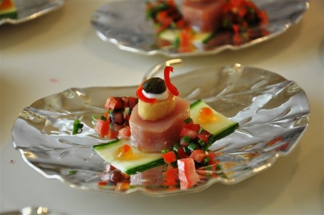 Mouthwatering five-star meals on board prepared by your personal Chef