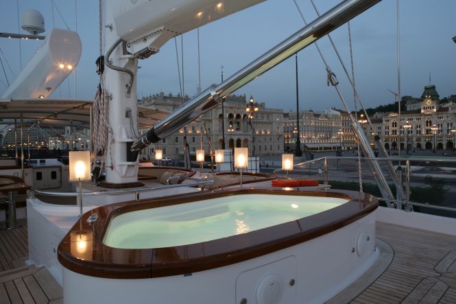 On board Jacuzzi