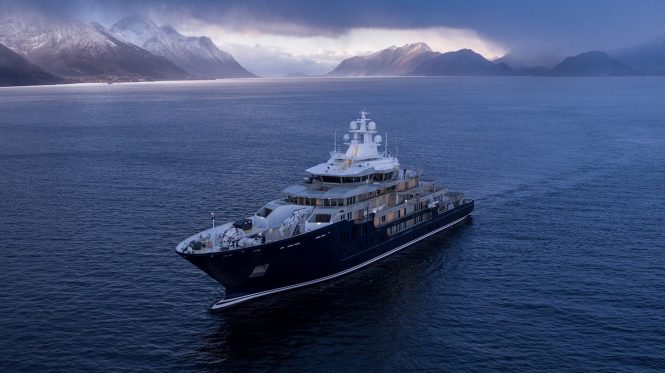 One of the most spectacular charter explorer yachts - ULYSSES