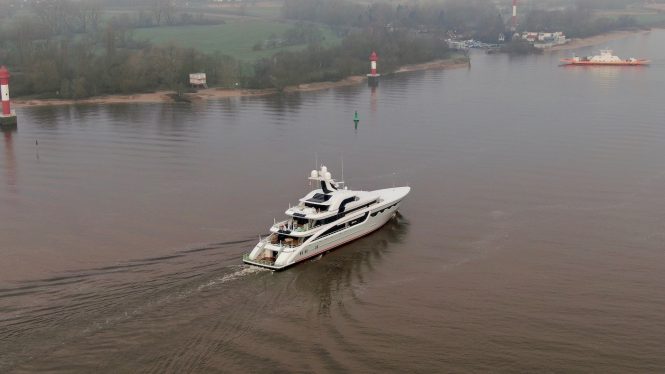 SOARING on sea trials - drone view - Photo @ DrDuu