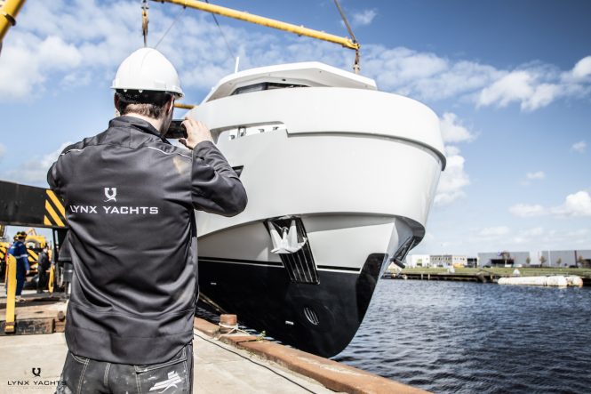 Yacht support vessel Roe Shadow launched - Photo @ Sebastiaan Doyer Photography