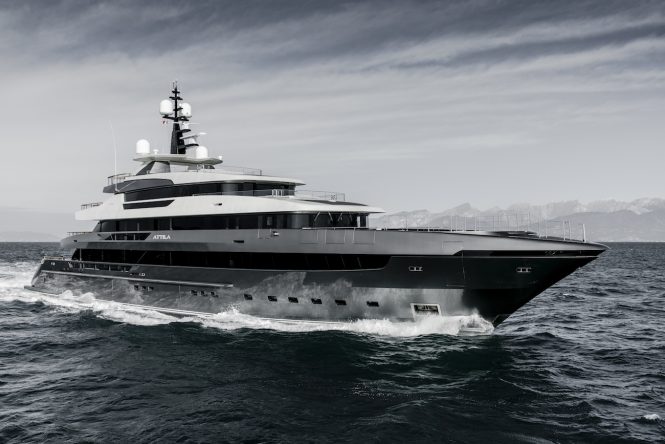 superyacht Attila - Photo ©Guillaume Plisson