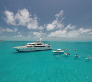 Charter 40m yacht FAR NIENTE with no delivery fees in the Bahamas this summer