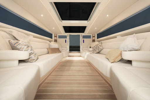 Interior of the tender