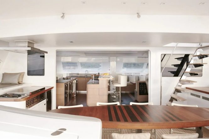 exterior deck looking inside