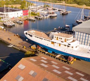 1950s classic motor yacht Istros nears rebuild completion at Feadship