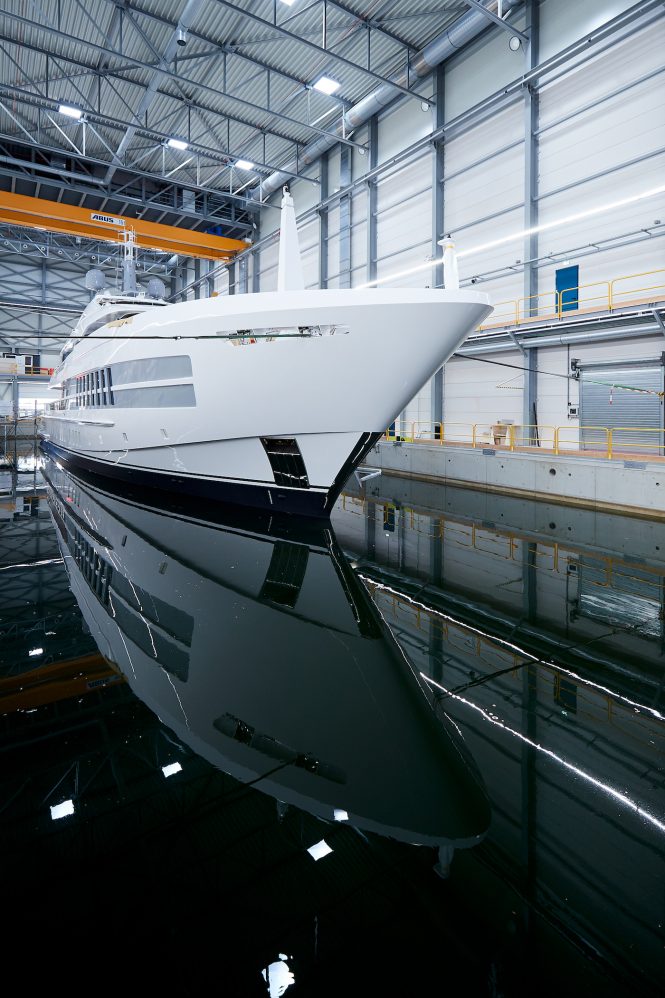 Motor yacht Project Castor launched  - Photo Heesen Yachts