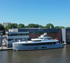Charter yacht MANA launched and ready for sea trials