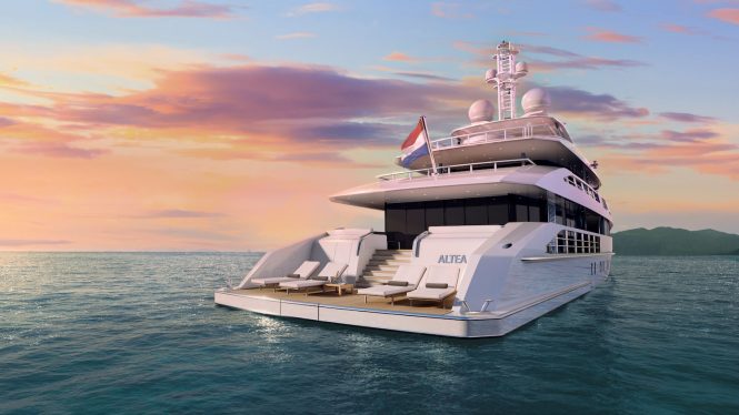 aft view of Project Altea