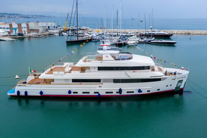CdM luxury yacht Crowbridge launched - Photo CdM