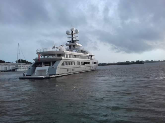 Charter Yacht Cloudbreak on her way following stopover