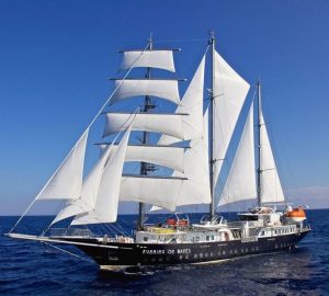 64m Sailing Yacht RUNNING ON WAVES offering '3 weeks for 2' charter special in Greece
