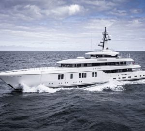 Award-winning superyacht HASNA joins Caribbean & Bahamas charter market