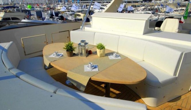 alfresco dining area