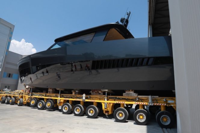 LA PALOMA yacht to be launched