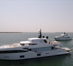 Gulf Craft delivers Majesty 100 motor yachts Harmony and Isla