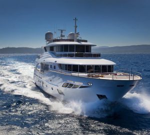 30M charter yacht GATSBY now at discounted price for vacations in the Mediterranean