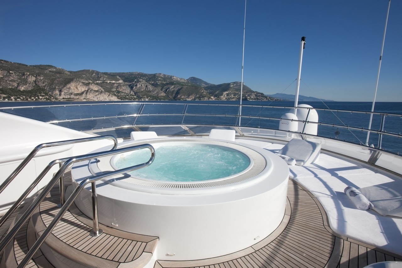 Onboard Jacuzzi — Yacht Charter & Superyacht News