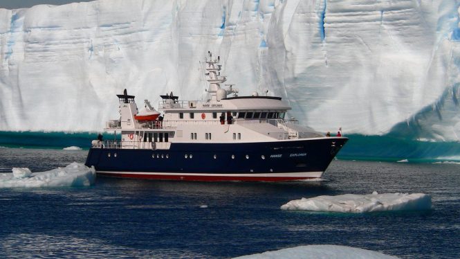 Yacht HANSE EXPLORER on expedition