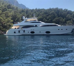 Charter luxury yacht FUNDA D in the Eastern Mediterranean