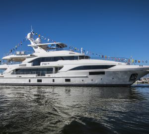 Benetti luxury yacht Happy Me delivered and ready for Mediterranean charters
